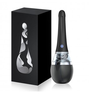 Taiwan OMYSKY Electronic Cleaning Anal With Vagina Device (Chargeable - Black)